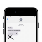 Nascondi il fumetto di digitazione di iMessage con No Typing Indicator 12