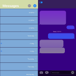 Personalizza la colorazione dell’applicazione Messaggi con Courier