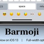 BarMoji attiva una barra dedicata alle emoji nella tastiera di iPhone