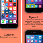 Cenamo rende visibile il livello di ricarica della batteria nella dock di iPhone