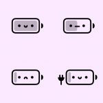 BatteryBuddy attiva un animato smile nell’icona della batteria